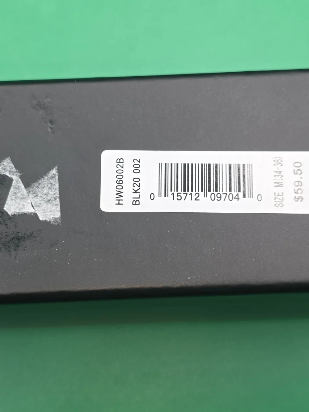 Callaway Men's Black Leather Belt - Size M (34-36) New In Box